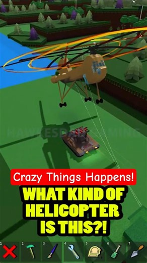 Roblox Build a Boat for Treasure Crazy Things Happens! Helicopter! Tank! Missile! #babft #roblox