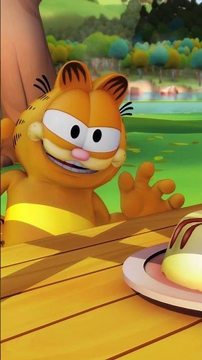 🍰 Do not eat the cheescake 🍰#shorts #Garfield #cartoon #animation #thegarfieldshow