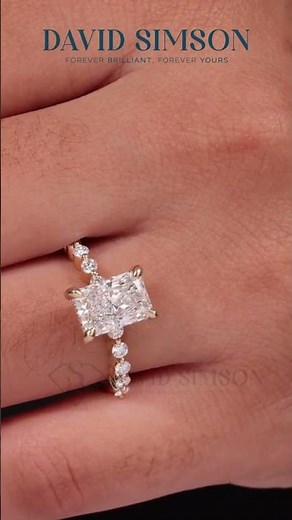 Radiant Cut Pavé Engagement Ring 💎✨ Ultimate Guide to Elegance & Sparkle