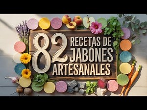 8️⃣2️⃣ RECETAS de JABONES ARTESANALES 🔥 recopilación de videos tutoriales 🧼