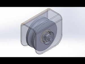How to Assembly a Sliding Gate Wheel System in SolidWorks | 3D CAD Tutorial for Beginners