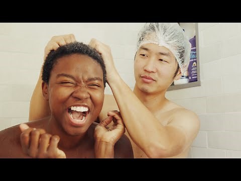 Our Hair Wash Day Routine For Korean and Natural Hair