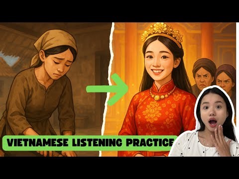 【Listening Practice】 Learn Vietnamese Through a Classic Folktale (Tấm Cám) - Upper Beginner