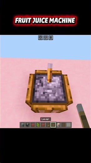 Minecraft Juice Build Hack | #minecraft #shorts
