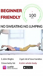 BEST 15 min Beginner Workout for Fat Burning (NO JUMPING HIIT!!!) | JustFit: Lazy Workout & Fit