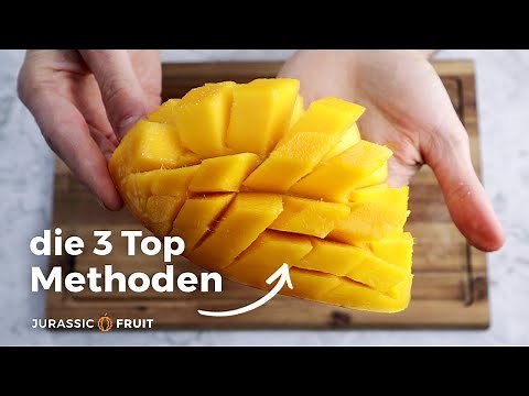 Wie isst man eine MANGO (3 Top Methoden)