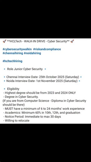 Software Fresher & Experienced Job Openings 💼💼💼 on Instagram