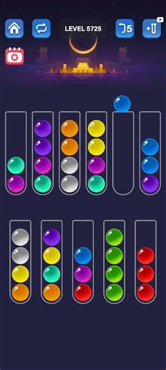 Ball Sort Puzzle Level 5725