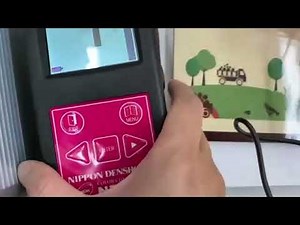 攜帶型色差計/手持式色差儀之測量及操作方式 NR-12A