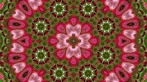 Download Colorful Symmetric and Hypnotic Kaleidoscope for free