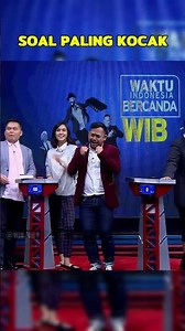 SOAL TTS PALING KOCAK 🤣 #shorts #waktuindonesiabercanda