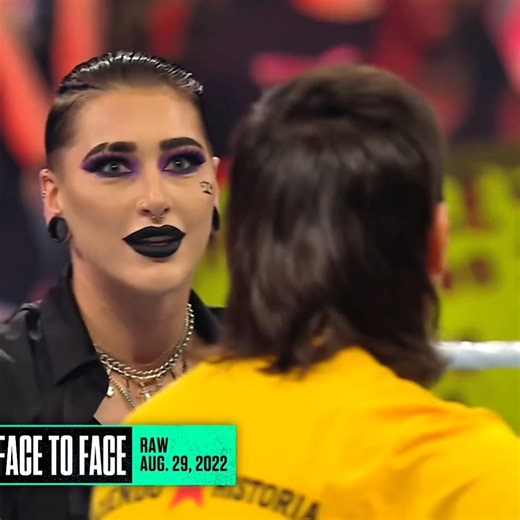 Ripley and Dom Come face to face 😈#wwe #shotrs #rhearipley #dominikmysterio #ripley #dom #edit