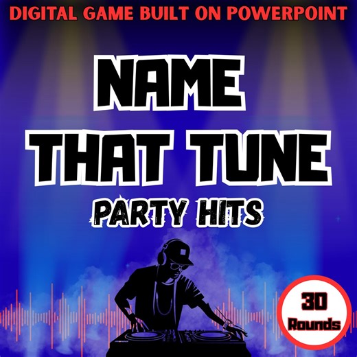 Guess the Song Music Trivia - 30 Rounds Party Hits | Digital Powerpoint Quiz Game Name That Tune | Instant Download | Perfect for Party - Etsy