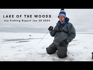 Lake of the Woods Ice Fishing Report (Jan 20 2024)