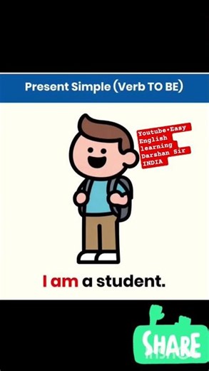 what's the example of present simple verb #viral