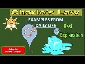 Charles' Law Definition Examples and Relationship | Charles' Law Experiment | Charles Gas Law