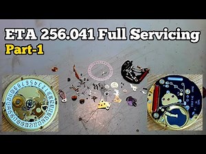 How to Service ETA 256.041 Quartz Movement | Part-01 | Watch Repair Channel