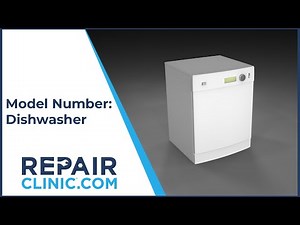 How to Find the Model Number on a Dishwasher - Tech Tips from Rep | Repair Clinic