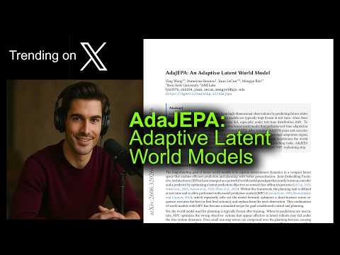 AdaJEPA: Adaptive Latent World Models
