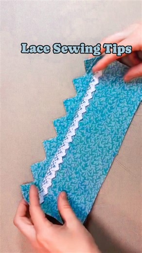 Sewing tips on attaching Lace #Sewing #sewtips #lacesewing #fblifestyle | Sew Dreams Come True