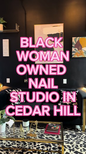There is a black woman owned nail salon in Cedar Hill! I received a pedicure at @nailsthatspeakstudio in Cedar Hill, TX and was serviced by Gianna @illust.ratednailartistry! Yall when I say my feet needed some work. 😬🫠 But @illust.ratednailartistry went to work on Myra’s feet and got me together. I opted for a gel pedicure. Between the wine, good convo, and the sleep inducing foot massages…I was in heaven. They are qualified, knowledgeable and super sanitary. They even asked about any health c