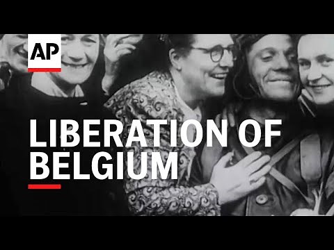 Liberation of Belgium - 1944 | Movietone Moment | 5 September 2025