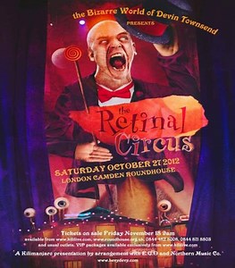DEVIN TOWNSEND: Pro-Shot Footage Of Entire 'The Retinal Circus' Concert