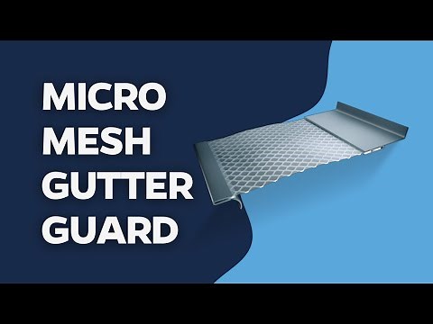Complete Installation of Micro Mesh Rhino Gutter Guard