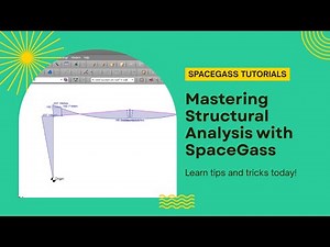 Spacegass Design And Analysis of a Steel Frame
