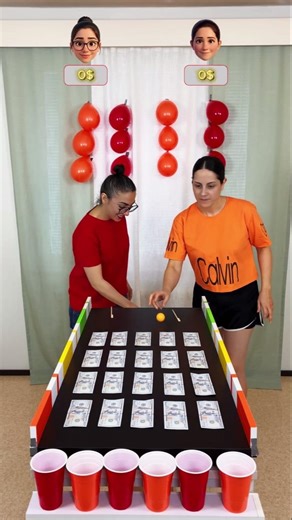 2000$ Balloon Pop Challenge! Family Challenge🎈💸 #Shorts2026