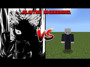 Inumaki (Player) Vs Yuji Awakened In Jujutsu Kaisen Minecraft | Jujutsu Awakening Jjk Addon/MCPE