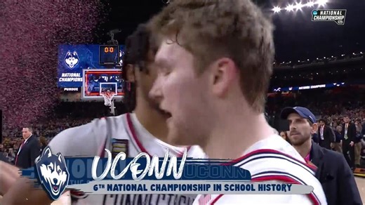 UConn has THREE TIMES as many National Championships as the other 3 Final Four teams COMBINED.Blue blood.