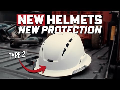 Type 2 Full Brim Safety Helmets | Next-Gen Jobsite Protection from Milwaukee, PIP & LIFT