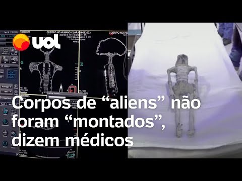 'Aliens' exibidos no México: ufólogo que descobriu múmias diz ter exames que comprovam teoria