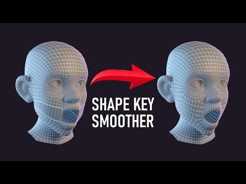 Shape Key Smoother | Quickly Create Pretty Smooth Shape keys in Blender