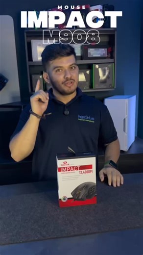 Inyectintas | Servicio Técnico | Computadores | Impresoras on Instagram: "Cuando el juego exige más control, necesitas un mouse a la altura 🎮🔥 El Impact M908 está optimizado para MOBA y MMORPG, con 12 botones laterales, peso regulable y sensor Pixart P3327 para una precisión constante. Configura macros, guarda tus perfiles y domina cada partida con total comodidad 🖱️✨ Diseñado para sesiones largas, decisiones rápidas y jugadores que buscan ventaja real. 🔴 Control 