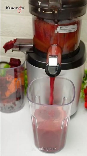 🥕 ABC Juice – Apple, Beetroot & Carrot | Kuvings AUTO6 Hands-Free Slow Juicer