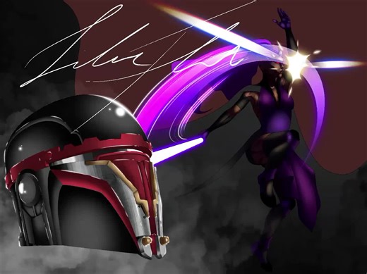 Just practicing with a random unnamed Revanite #fyp #DarthRevan #StarWars