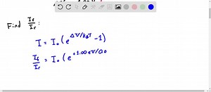 A. Determine the thermal voltage for a diode at a...