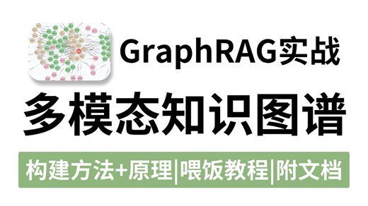 【喂饭教程】手把手教你用GraphRAG构建多模态知识图谱，全程通俗易懂，小白也能轻松上手！效果展示 构建方法 原理解析