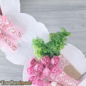 16K views · 129 reactions | Easter craft idea, cute bunny craft 﫶 | Yu Hand Made Collection | Facebook