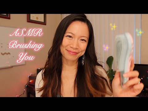 ASMR ☔️ Brushing Your Hair in the Rain ~ Soft Spoken ~ Thunders ⛈