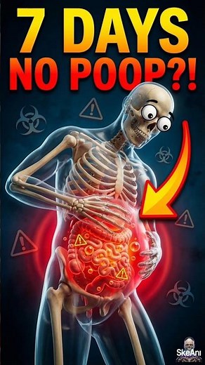 What Happens If You Don’t Poop For 7 Days? 😳 #shorts