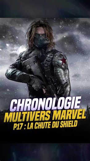 Chronologie Multivers Marvel P17 : La chute du Shield L'année 2014 marque un tournant irréversible pour le MCU et le multivers. Sur Terre, Captain America découvre avec horreur que le SHIELD est infiltré par Hydra depuis des décennies, menant à son effondrement total et à l'éveil des jumeaux Maximoff. Pendant que Star-Lord affronte son propre père Ego aux confins de la galaxie, un autre univers vit l'une des tragédies les plus déchirantes de Marvel : la mort de Gwen Stacy face au Bouffon Vert. U