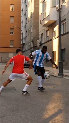 Like Messi vs Ronaldo 🤗 #viralvideo #shorts #football #messi #video #ronaldo #gaming #fun #fyp #abc