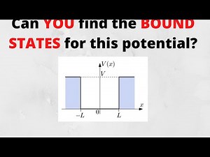 Determining the BOUND STATES for the Finite square well by brute force (no tricks)