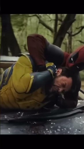 Deadpool VS. Wolverine (Full Car Fight Scene!)