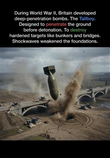 WWII Bomb That Shook the Ground #historyshorts #untoldwarstories #warhistory #untoldhistory #ww2