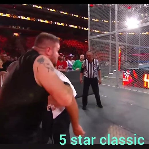 Shane mcmahon vs kevin owens hell in a cell falls count anywhere match hell in a cell 2017 #wwe