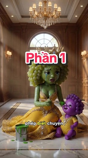 Phần 1: gia tộc nho xanh made with picsart #picsartpartner #cartoon #ai #bimatkhuvuon @Picsart @picsart.creators